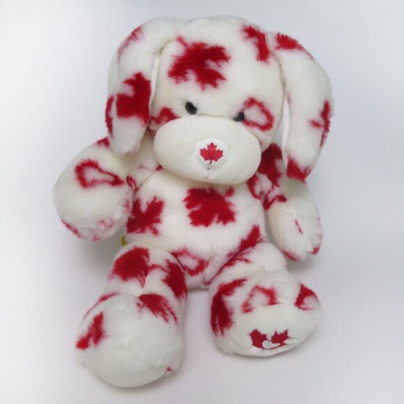 Rare Build A Bear Canadian Plush Dog - Picture 3 of 8